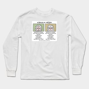 Science vs Religion Long Sleeve T-Shirt